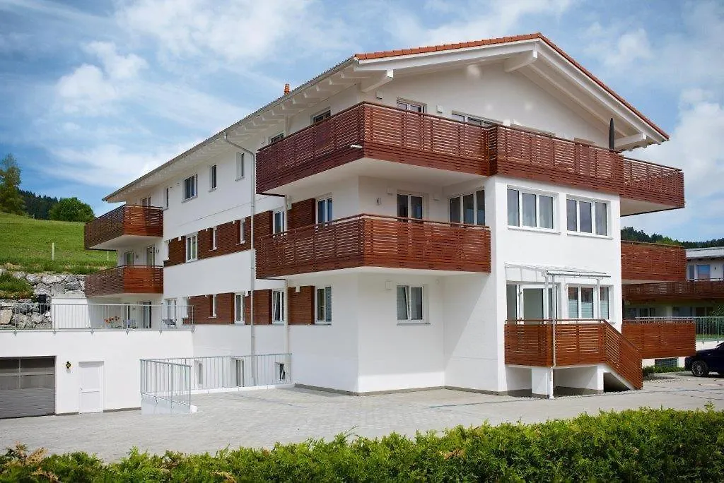 5 Sterne Fewo Allgaeuer Alm Mit Schwimmbad Und Sauna Oberstaufen